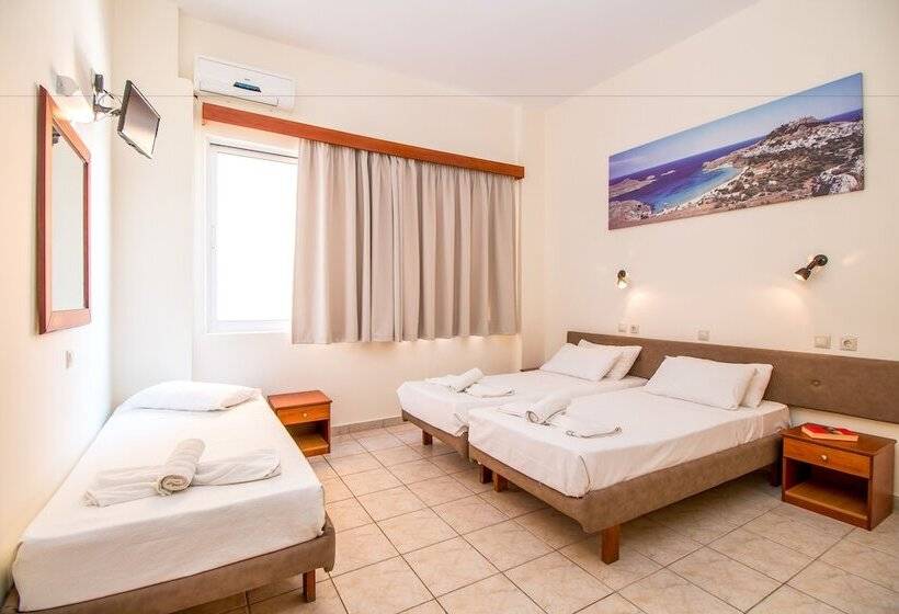 اتاق استاندارد سه نفره, Filmar Hotel, Ixia, Rhodes