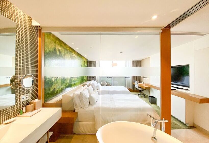 Номер Стандарт 2 Двуспальные Кровати, The Westin Shenzhen Nanshan