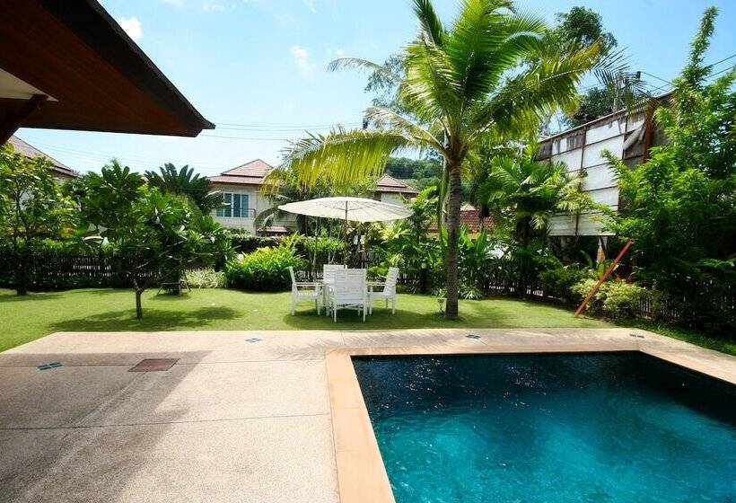 Вилла 3 Спальни с Бассейном, Bangtao Tropical Residence Resort & Spa