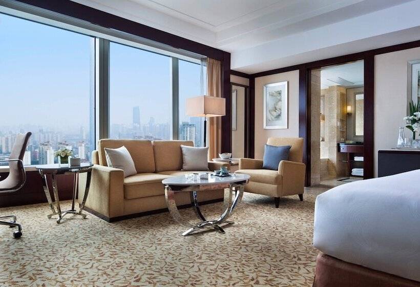 이그제큐티브 룸 공원 전망, Jw Marriott Hotel Shanghai Changfeng Park