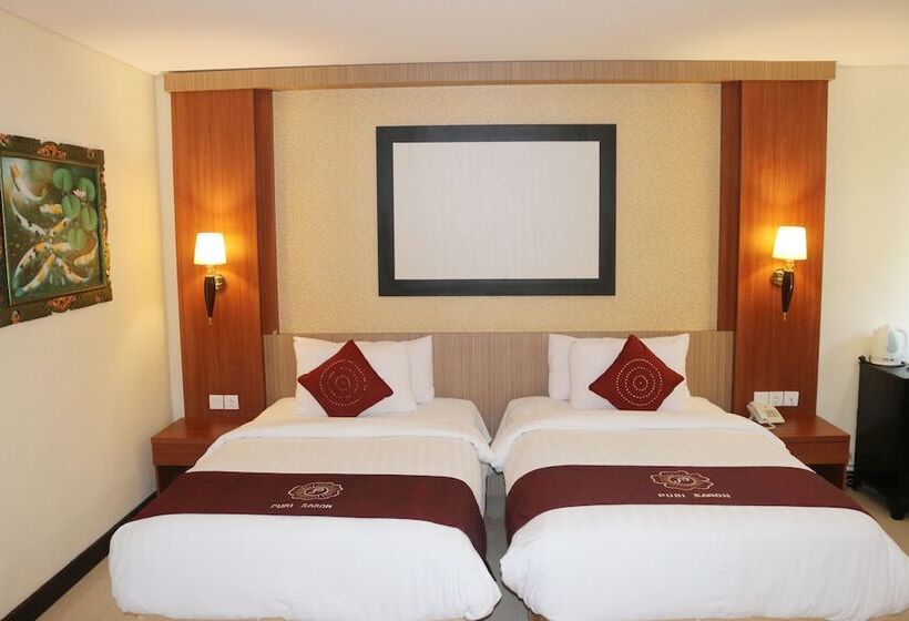 Номер Deluxe, Puri Saron Hotel Baruna Beach Lovina