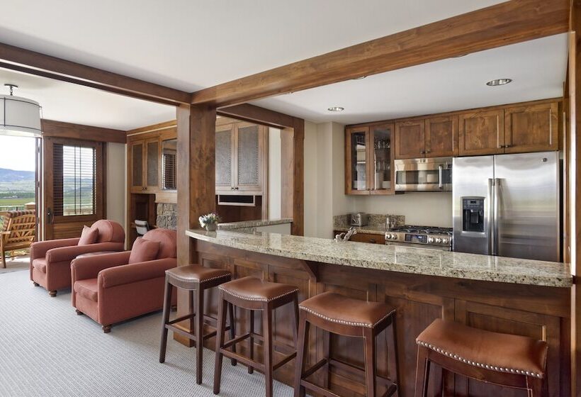 Апартаменты 3 Спальни, Four Seasons Resort Jackson Hole
