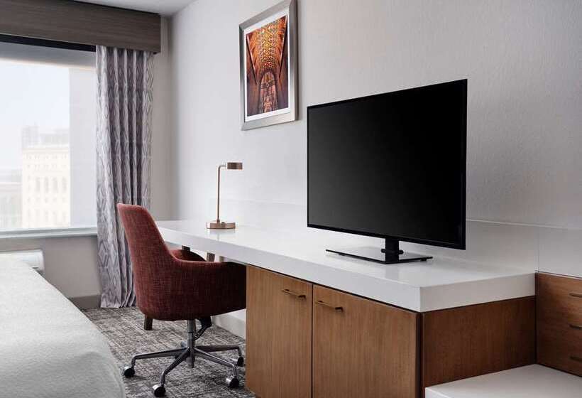 Quarto Estandar, Hilton Garden Inn Detroit Downtown