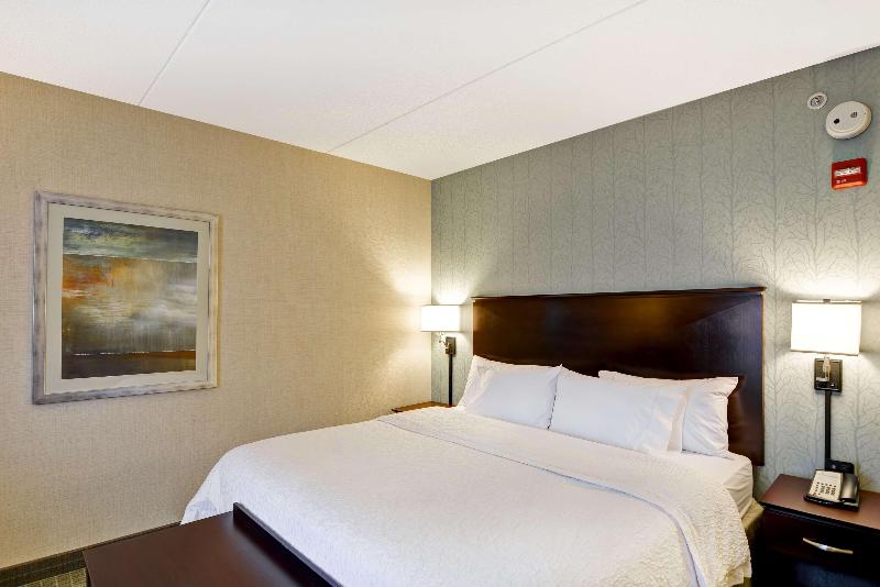 장애인을 위한 킹사이즈 침대 스탠다드 룸, Hampton Inn & Suites Wilkes Barre/scranton
