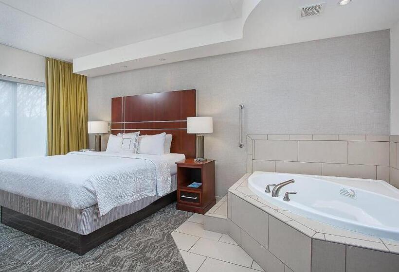 带大床的标准工作室, Springhill Suites Pigeon Forge