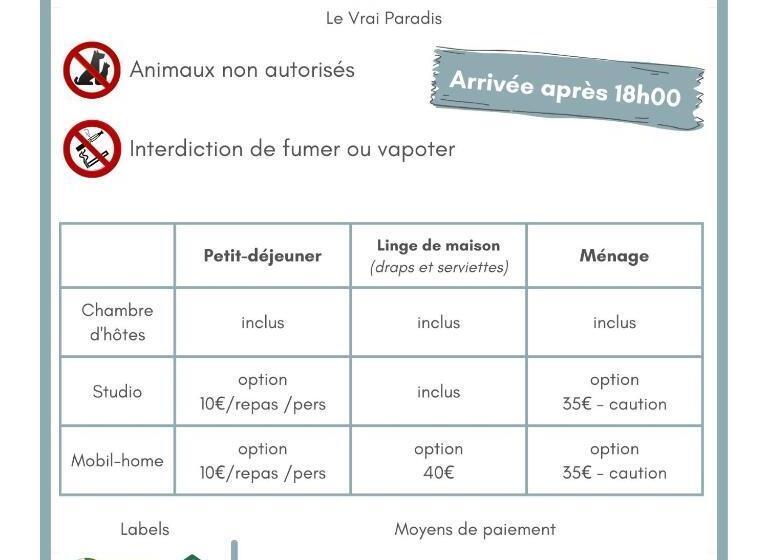Номер Стандарт, Le Vrai Paradis