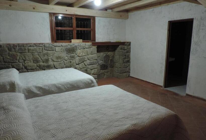 اتاق استاندارد سه تخته با بالکن, Antigua Hacienda Metepec