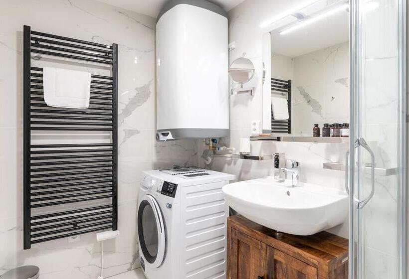 آپارتمان 1 خوابه با بالکن, Apartmány Resort Vrchlabí