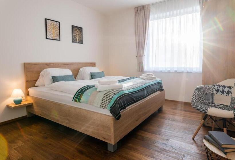 آپارتمان 2 خوابه با بالکن, Apartmány Resort Vrchlabí