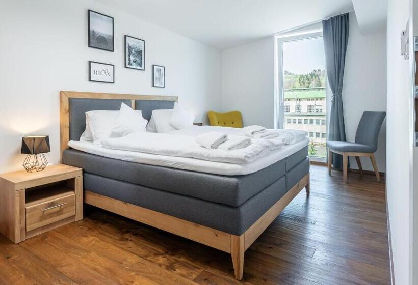 آپارتمان 2 خوابه با بالکن, Apartmány Resort Vrchlabí