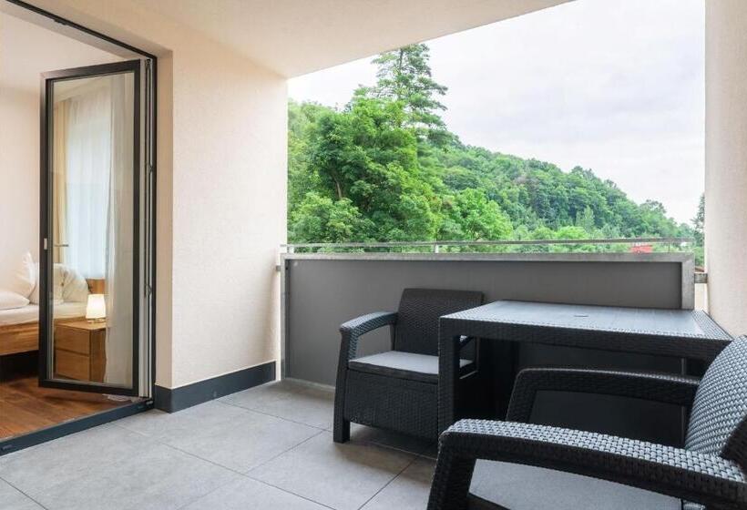آپارتمان 2 خوابه با بالکن, Apartmány Resort Vrchlabí