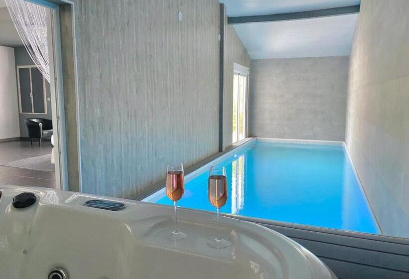 Номер Deluxe Кровать Кинг, Suite Avec Piscine Privée
