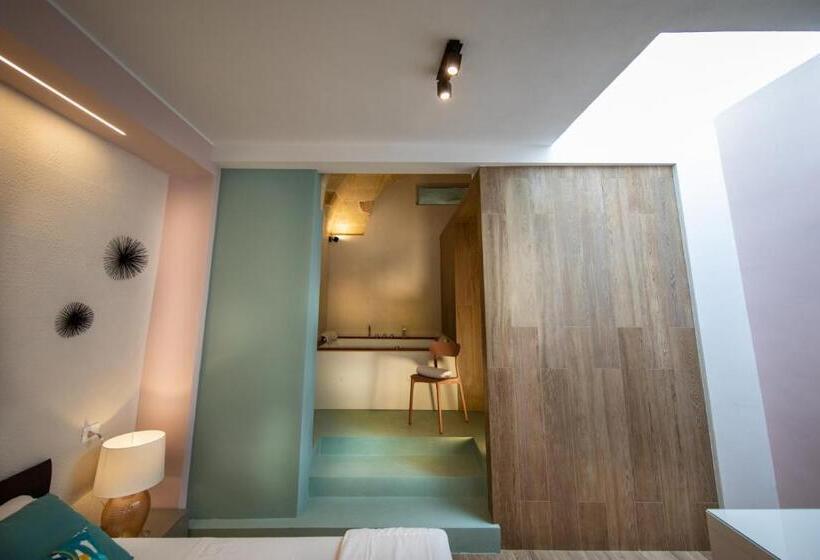 标准间带漩涡浴缸, Liconti Exclusive Rooms
