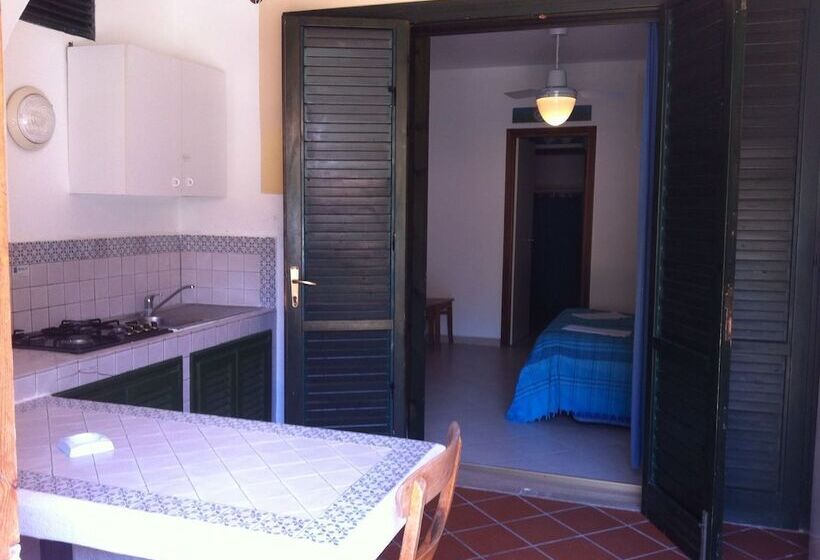 Апартаменты 1 Спальня, Jerà Aloe B&b Relax Vulcanello