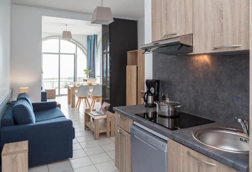 Апартаменты 2 Спальни, Residence Odalys Valentin Plage