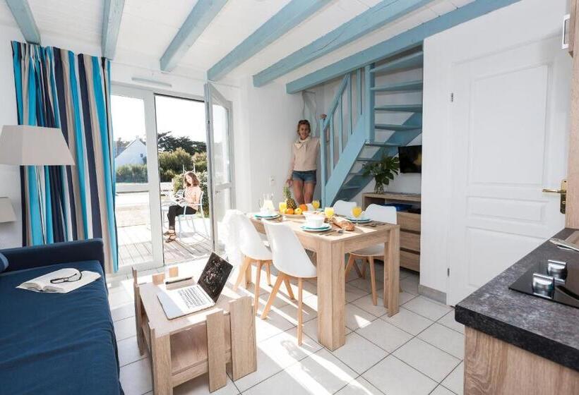 Апартаменты 2 Спальни, Residence Odalys Valentin Plage