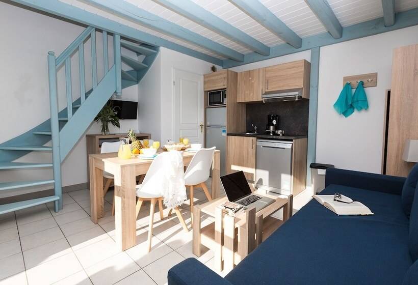 Апартаменты 1 Спальня, Residence Odalys Valentin Plage