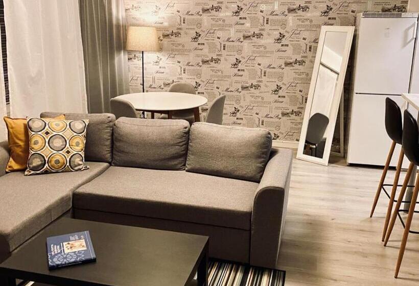 Апартаменты 1 Спальня, Hamina City Apartments