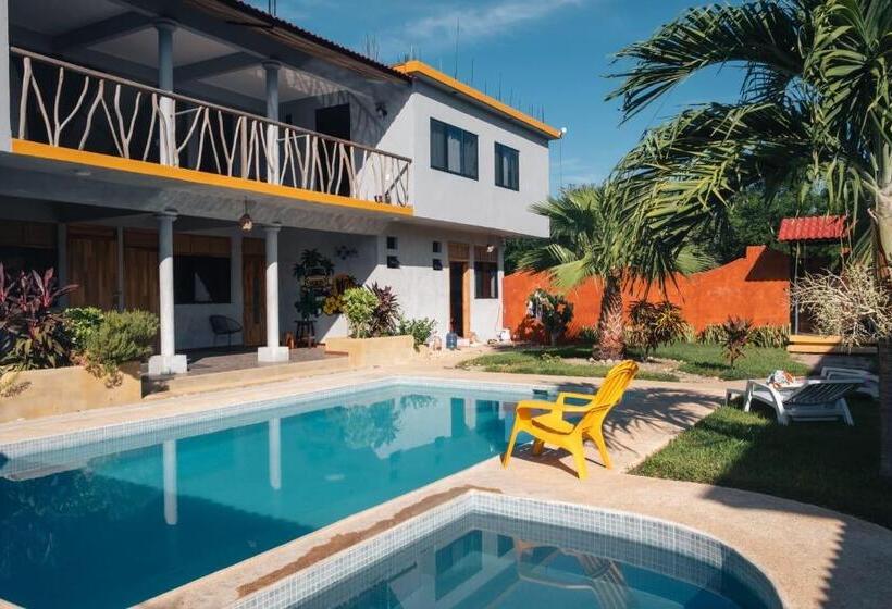 套房带泳池景, Coccoloba Guest House