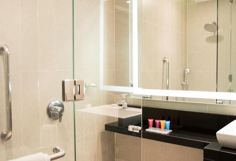 اتاق استاندارد با 2 تخت دوبل, Hilton Garden Inn Santiago Airport