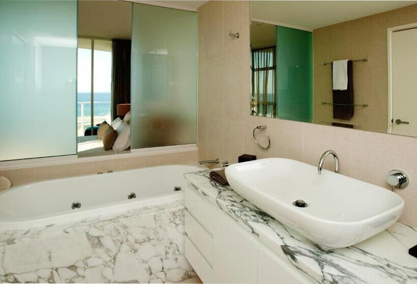 1침실 펜트하우스 아파트, Kirra Surf Apartments
