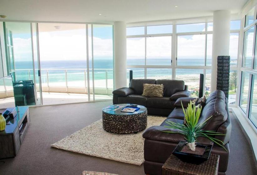 1침실 펜트하우스 아파트, Kirra Surf Apartments
