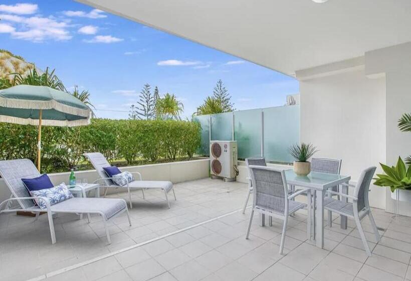 침실 2개 아파트, Kirra Surf Apartments