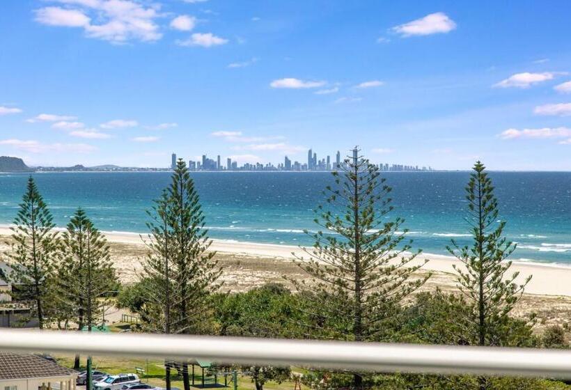 3침실 디럭스 아파트 바다 전망, Kirra Surf Apartments