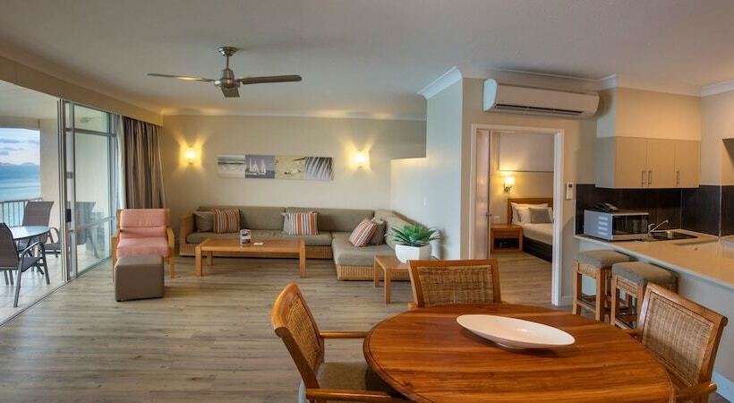 带海景及1个卧室的复式公寓, Whitsunday Apartments