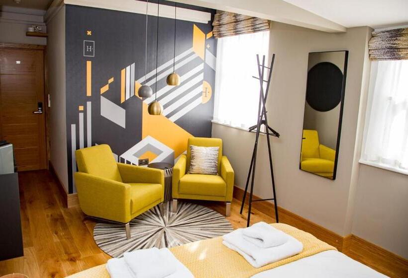 חדר דחוקס עם מיטת קינג, The Hugo   Hotel Concept Canterbury