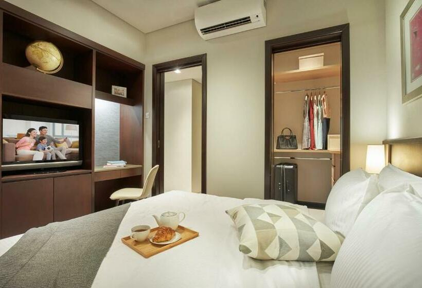 침실 1개 디럭스 아파트, Somerset Bencoolen Singapore