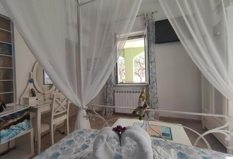 اتاق استاندارد با چشم‌انداز باغ, B&b Elfo Degli Ulivi