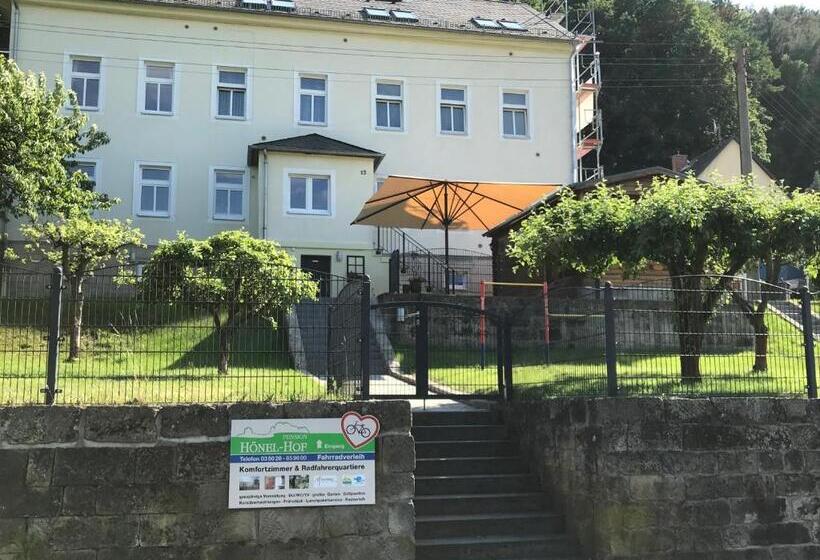 Номер Стандарт с Террасой, Pension Hönel Hof Bad Schandau
