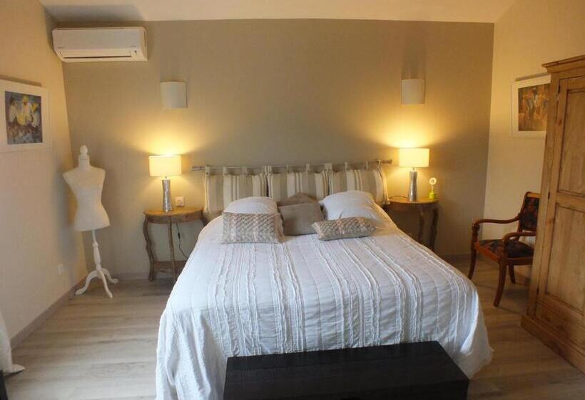 Трехместный Номер Стандарт Вид на Сад, B&b Le Mas Des Chenes