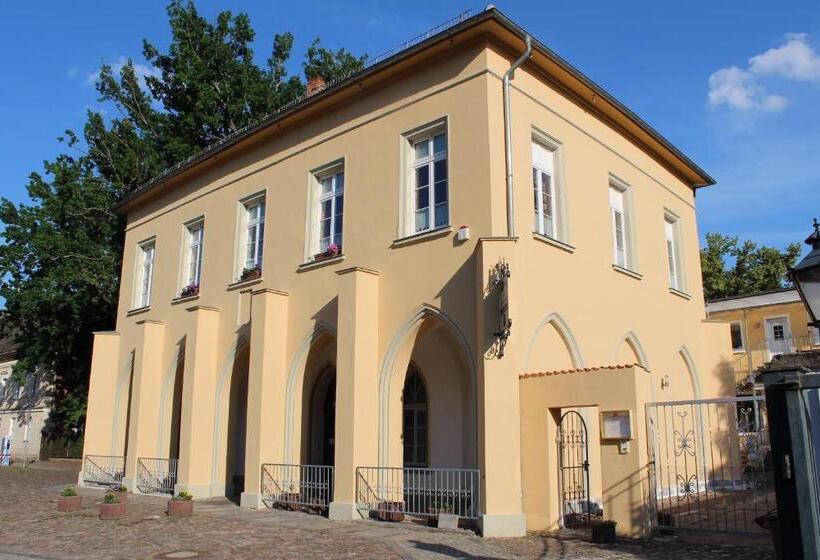 标准间带露台, Pension Schloßwache Zerbst
