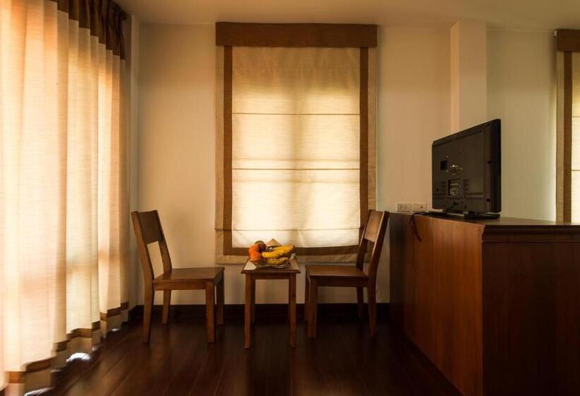 غرفة ديلوكس مزودة بشرفة, Thaihome Resort