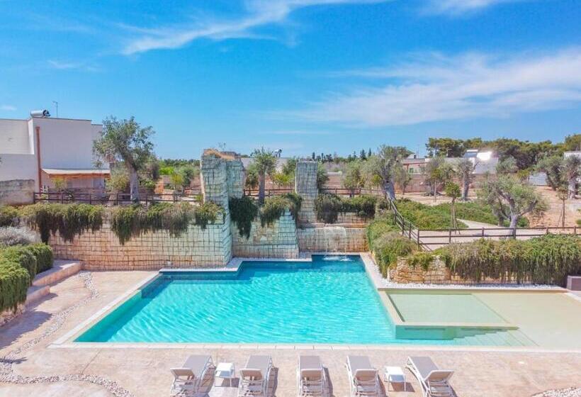 Апартаменты 1 Спальня Нижний Этаж, Cava Li Santi Residence