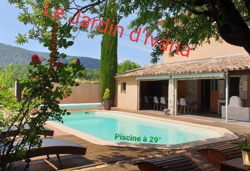 Вилла 3 Спальни, Le Jardin D Ivana B&b Avec Piscine Chauffée