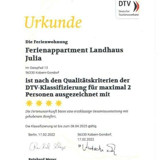 バルコニー付き1ベッドルームアパートメント, Landhaus Julia