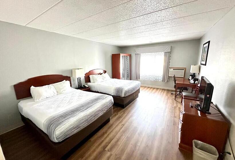残疾人使用的带特大床的标准间, Americinn & Suites By Wyndham Baraboo Event Center