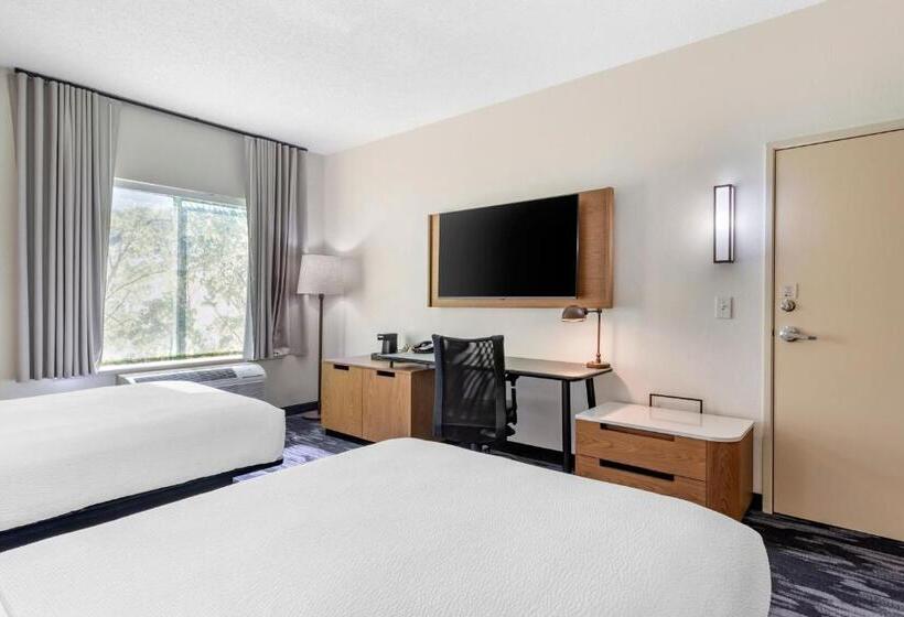 Номер Стандарт 2 Двуспальные Кровати, Fairfield Inn & Suites Cherokee