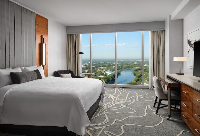 Standard Værelse Dobbeltseng Tilpasset til Handicappede, Jw Marriott Indianapolis