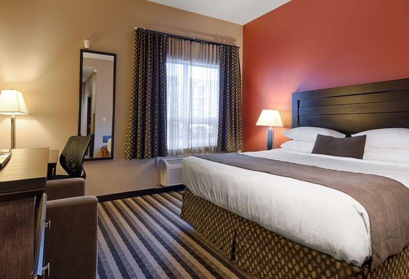 标准间带漩涡浴缸, Best Western Blairmore