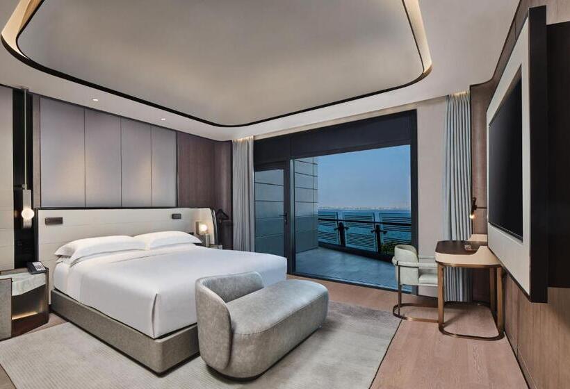 اتاق پریمیوم با بالکن, Intercontinental Shanghai Harbour City, An Ihg