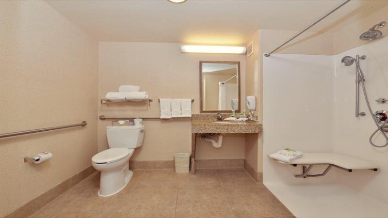 장애인을 위한 킹사이즈 침대 스탠다드 룸, Holiday Inn Express Hotel & Suites Lincoln By Ihg