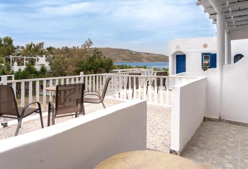 家庭间侧面带海景, Alexandros By The Beach   Serifos