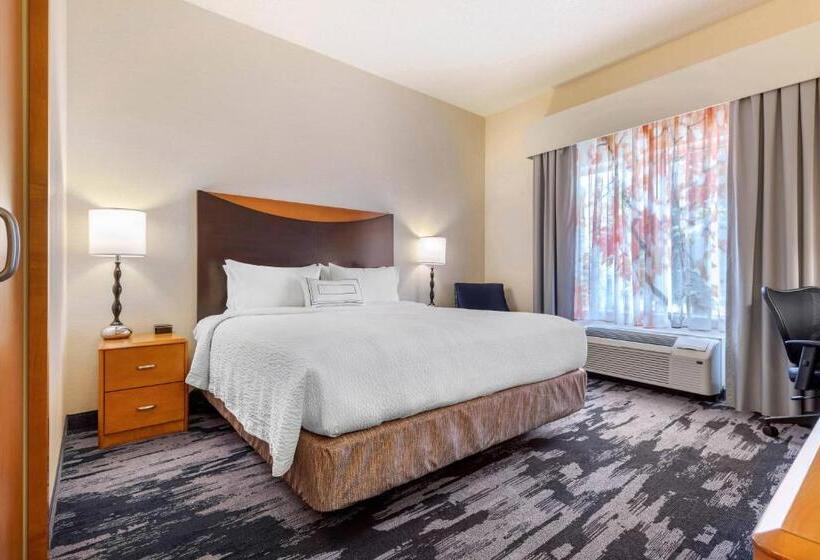 Pokój Standard Łóżko King Size, Fairfield Inn & Suites By Marriott Rockford