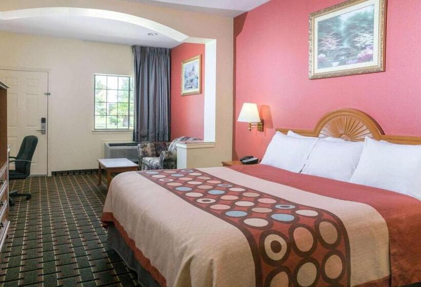 Люкс Deluxe Кровать Кинг, Super 8 By Wyndham Stafford Sugarland Area