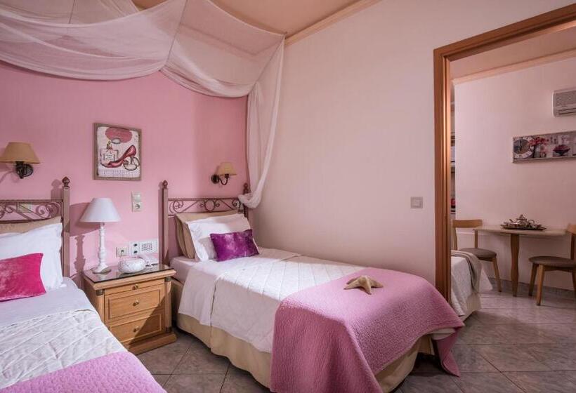 Семейные Апартаменты 3 Спальни, Socrates Hotel Malia Beach
