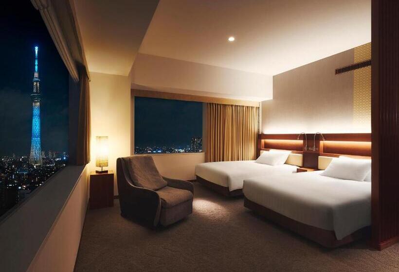 اتاق استاندارد با 2 تخت دوبل, Lotte City Hotel Kinshicho